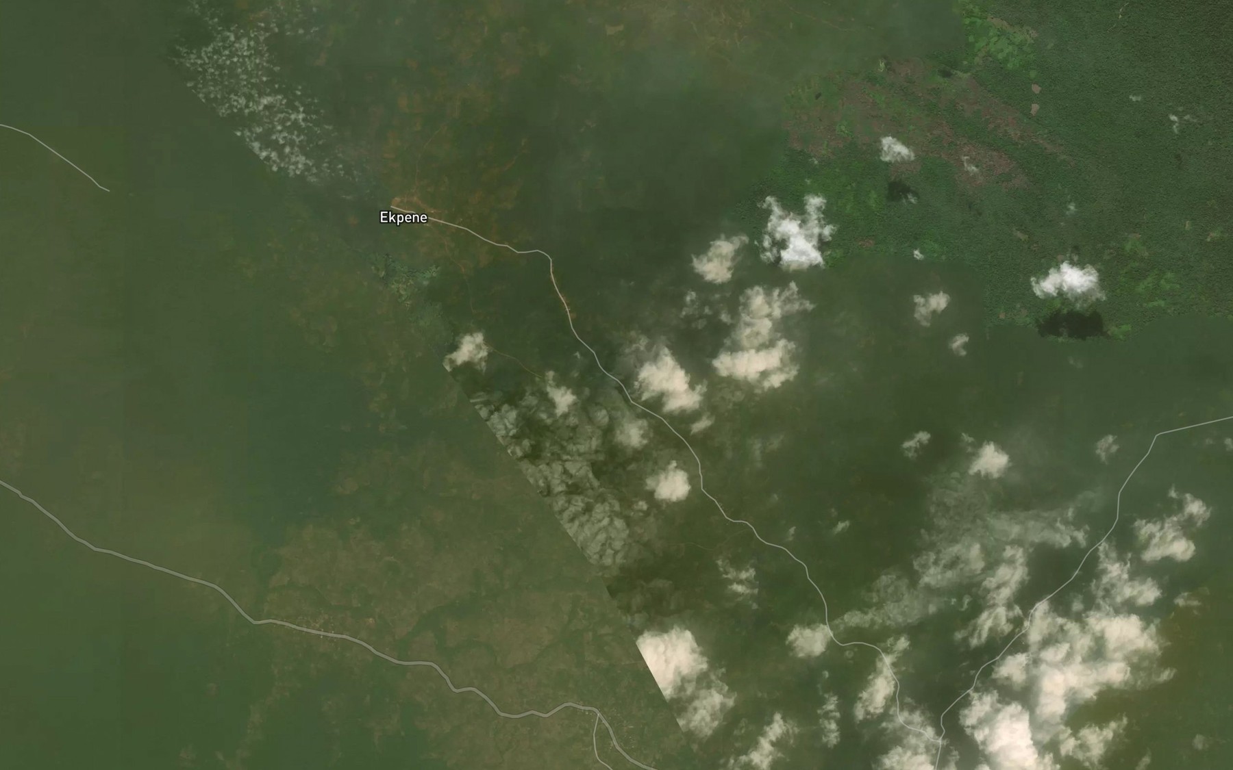 Satellite map of the Idim Atam
