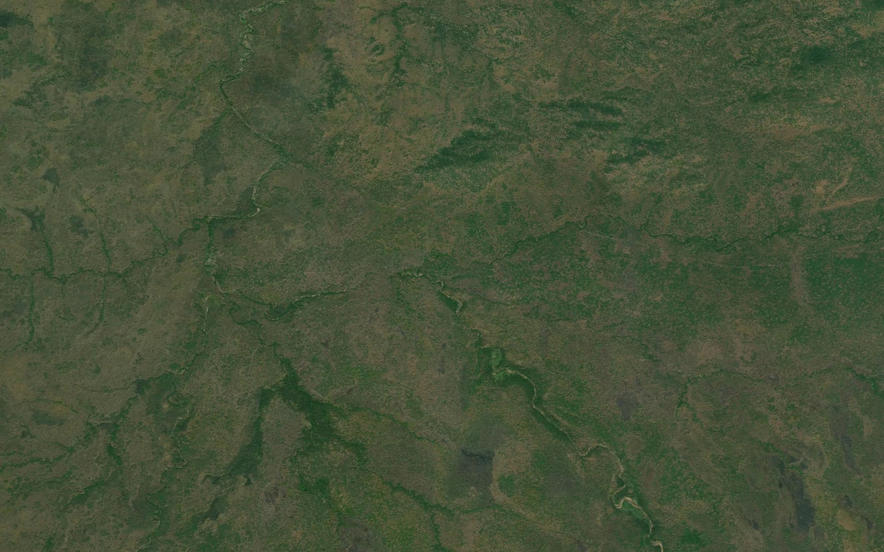 Satellite map of the Mayo Douguen