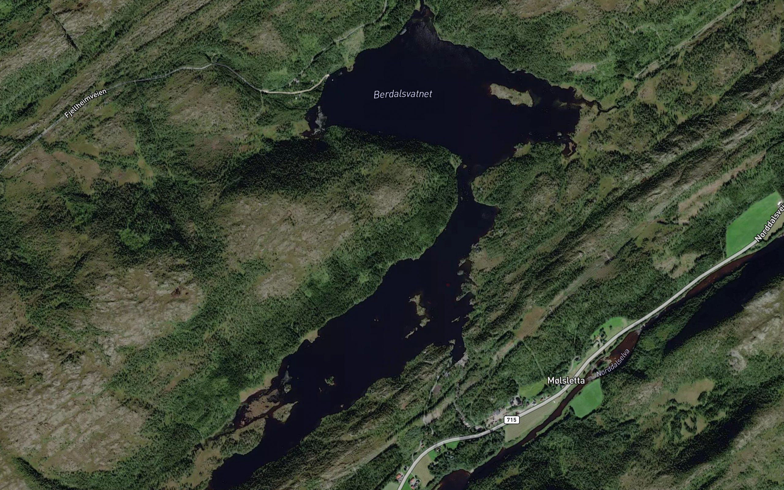 Nord Berdalsvatnet