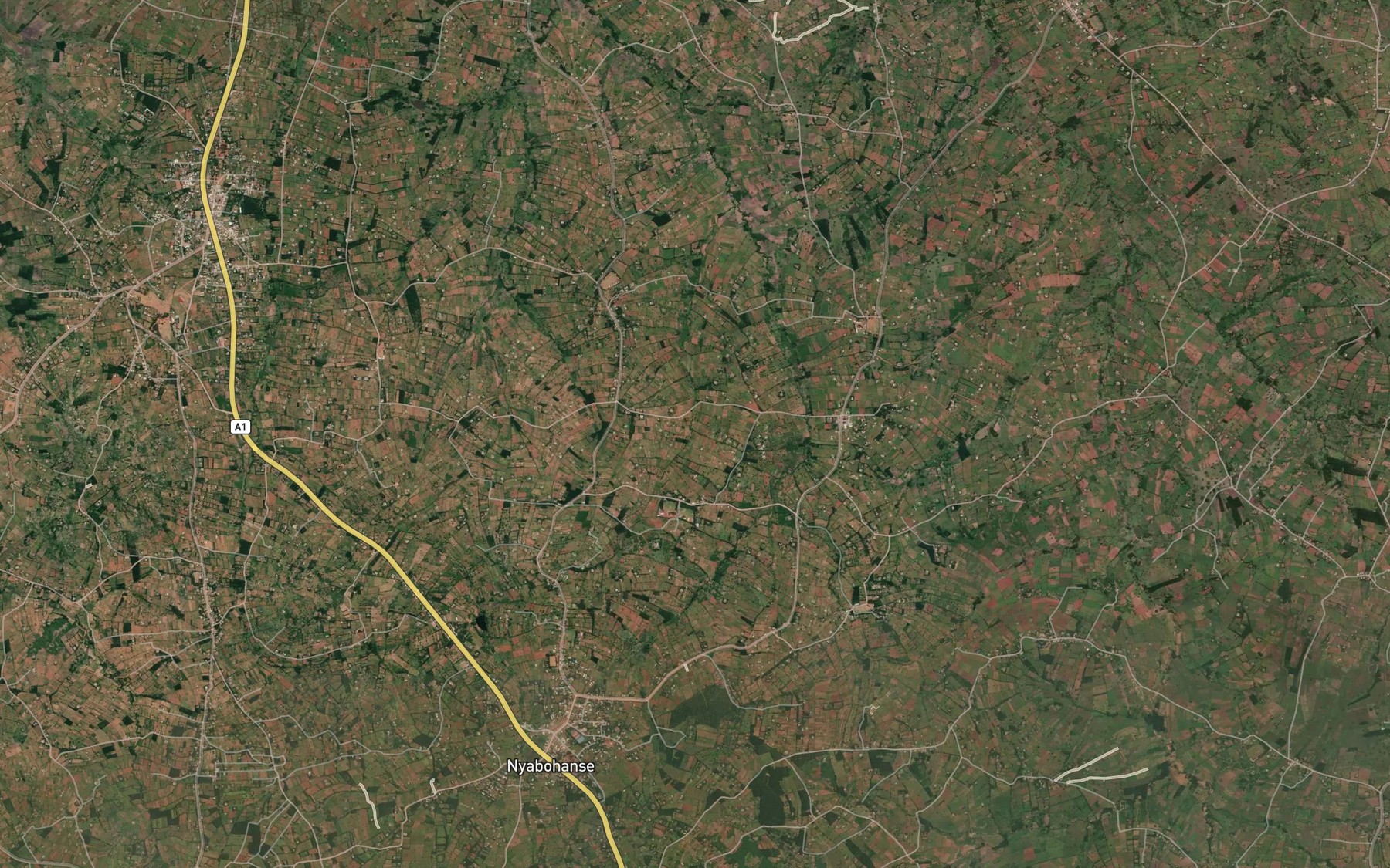 Satellite map of the Narabari