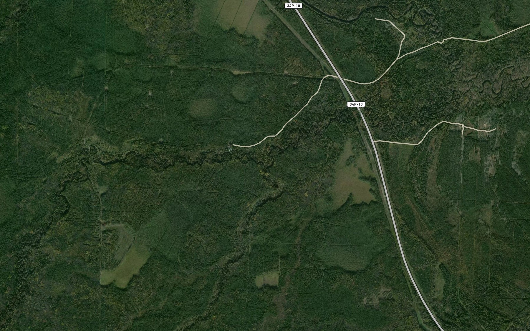 Satellite map of the Utras