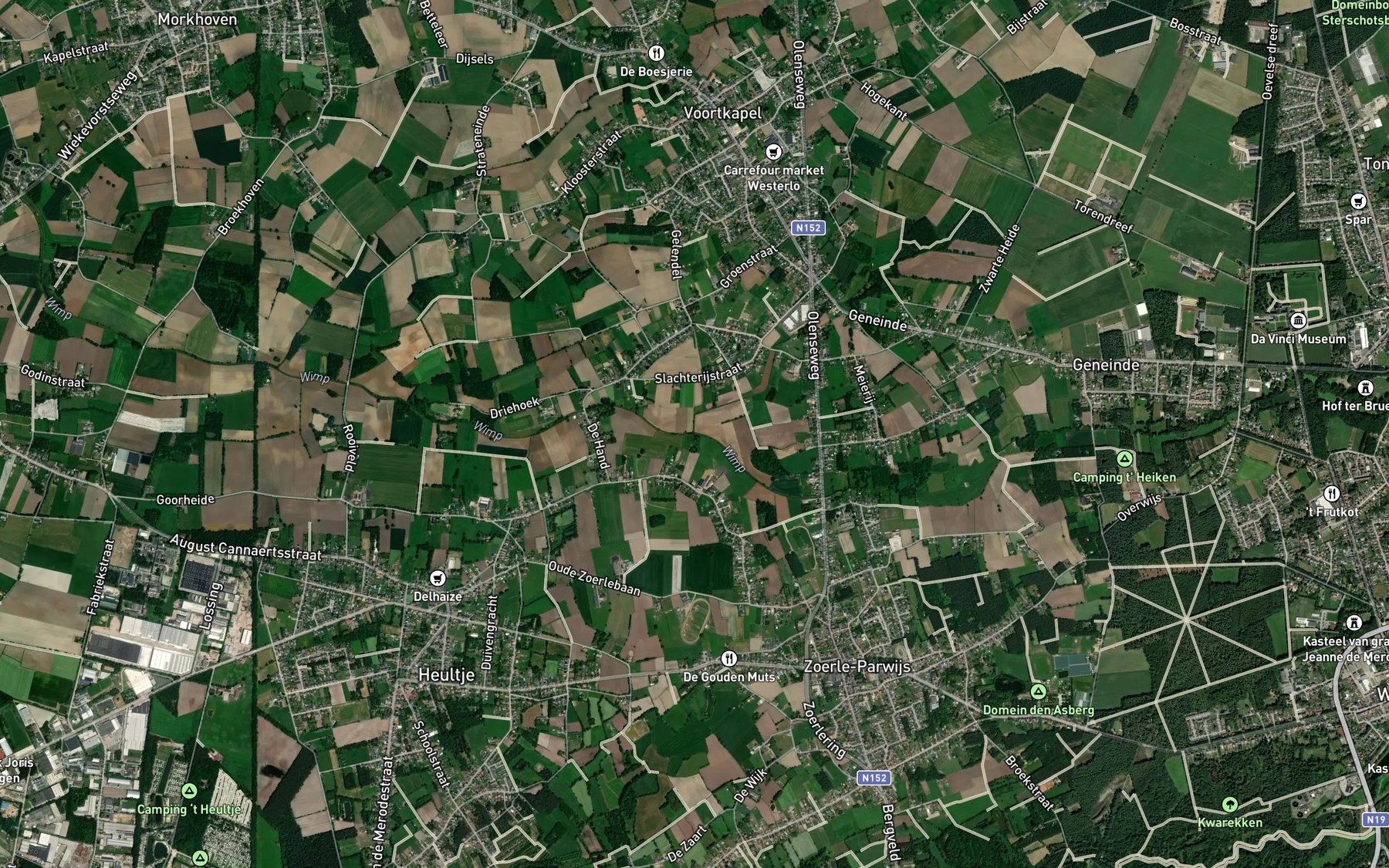 Satellite map of the Puttenloop