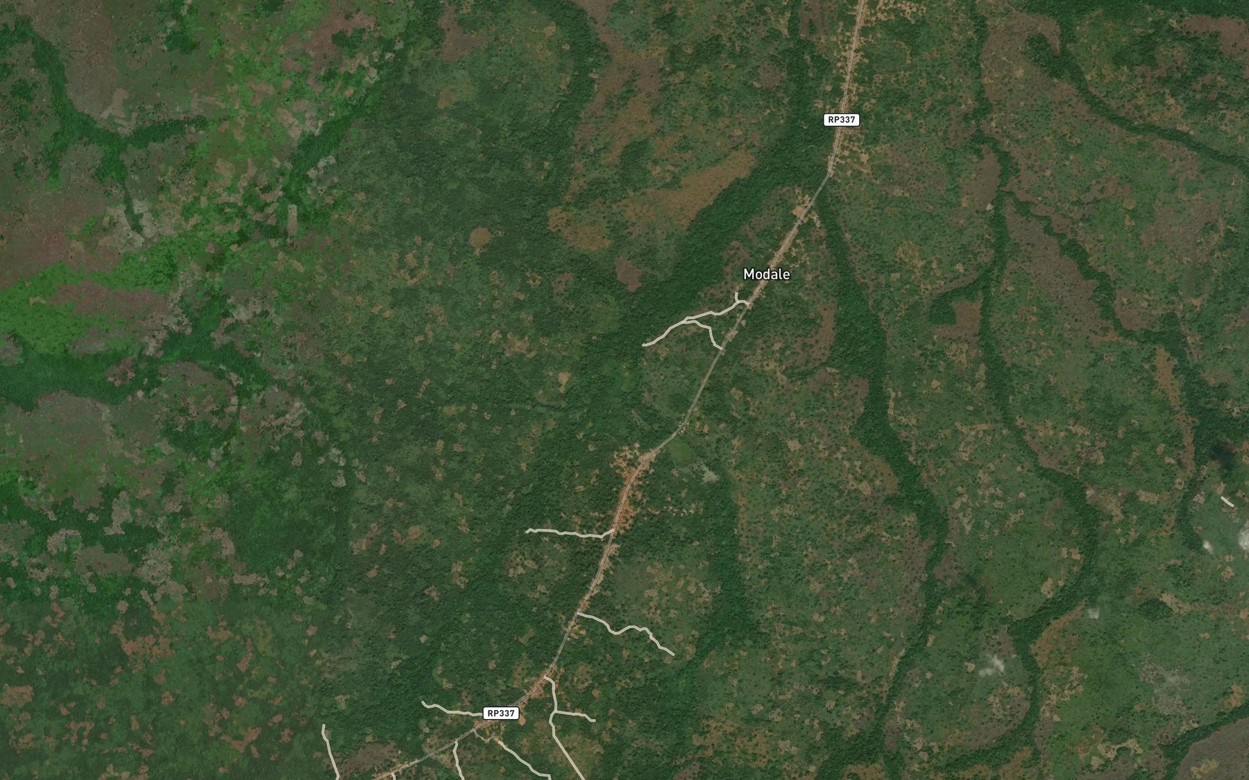 Satellite map of the Lienge