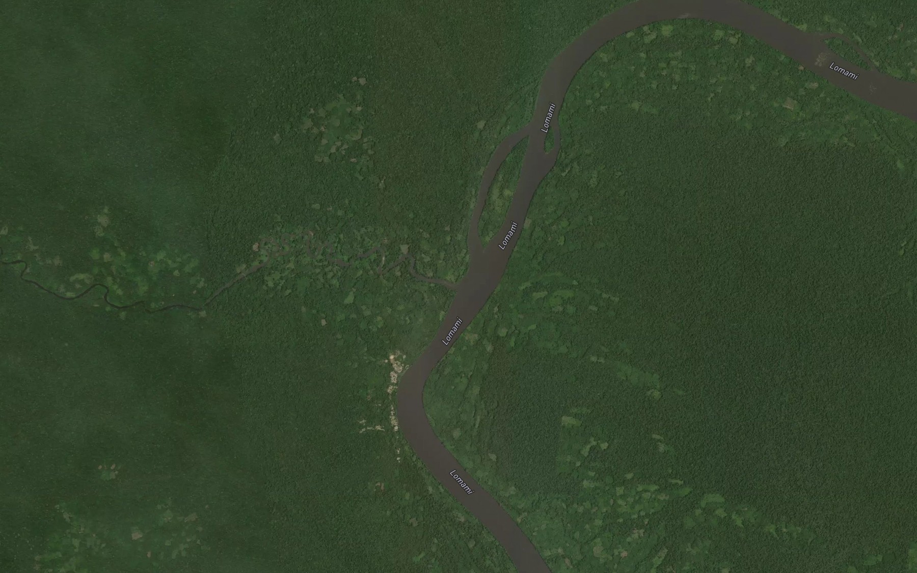 Satellite map of the Loya