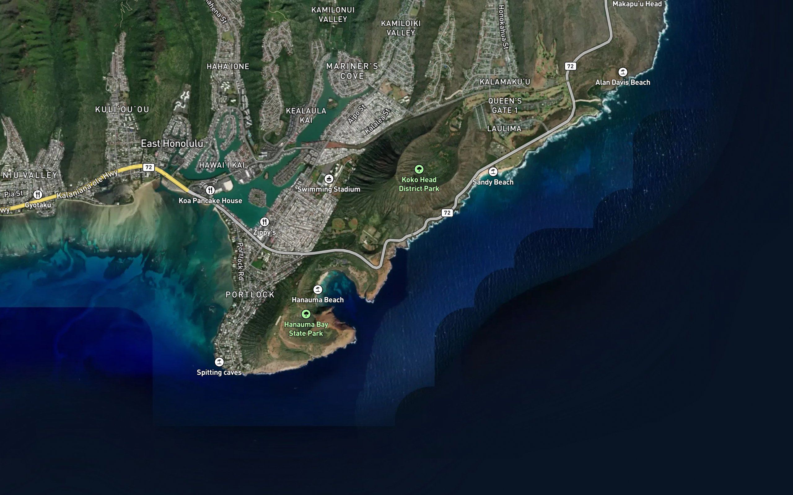 Kahauloa Cove