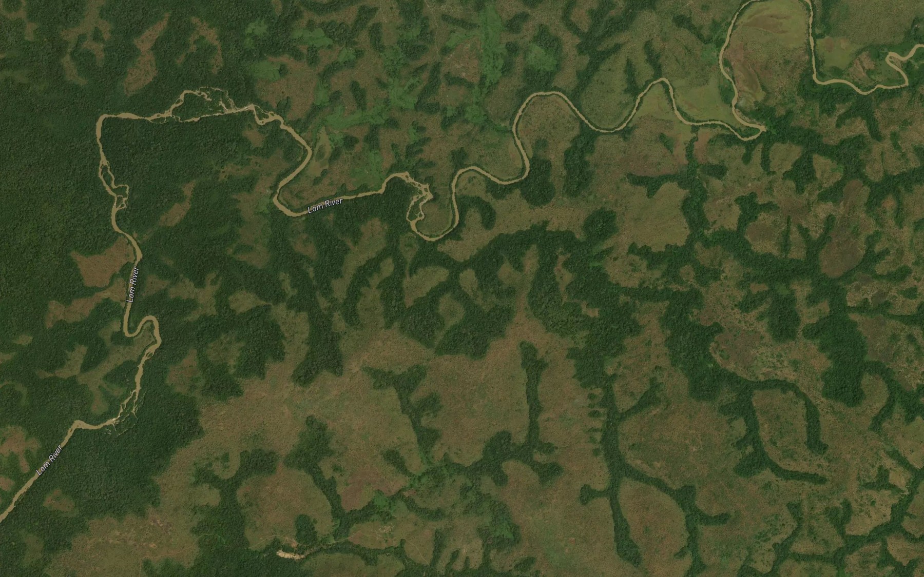 Satellite map of the Litala