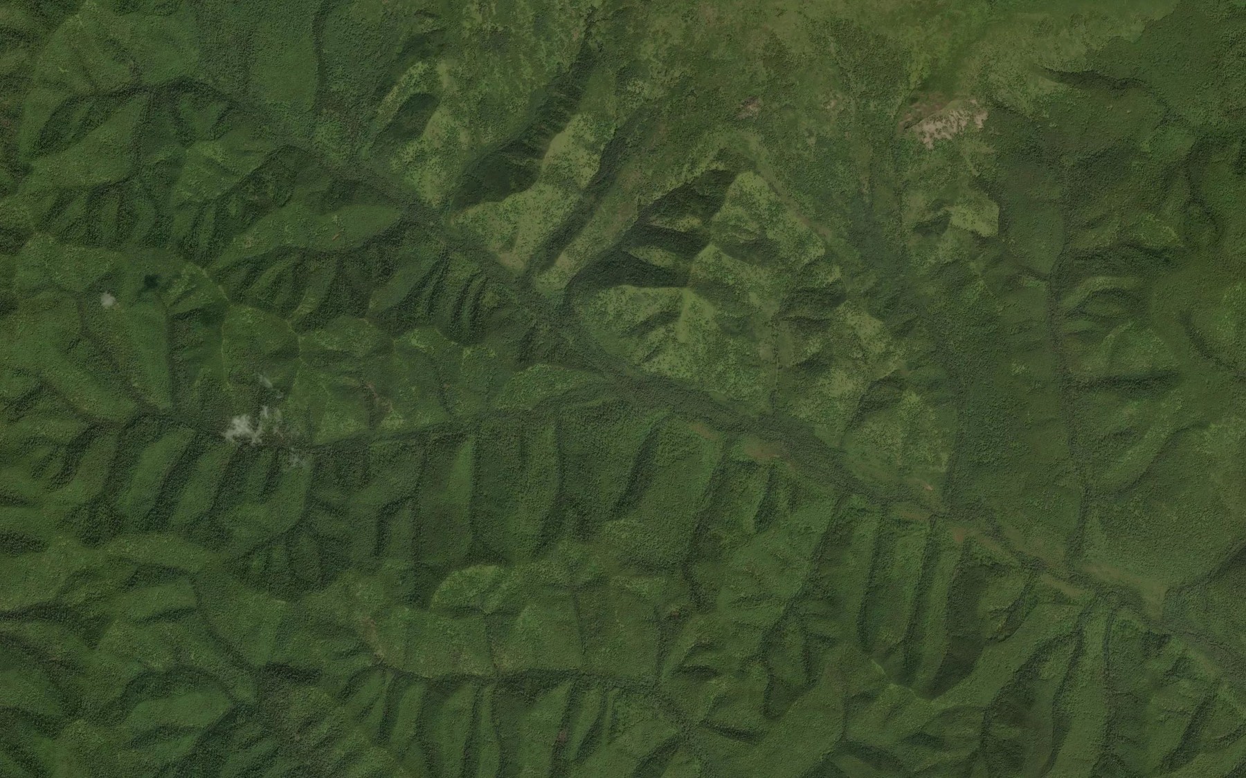 Satellite map of the Pravoye Kol'bo