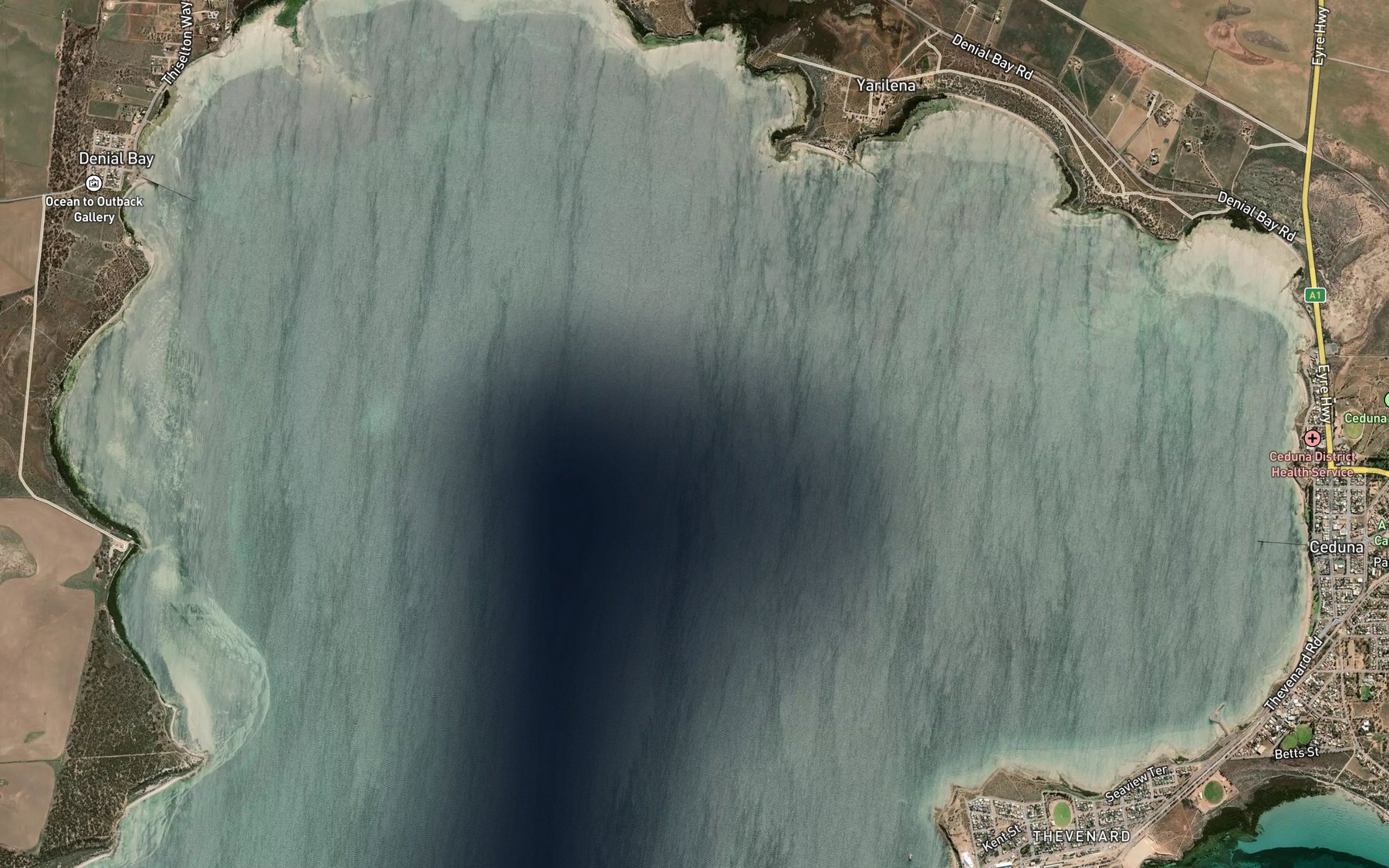 Satellite map of the Baie Murat