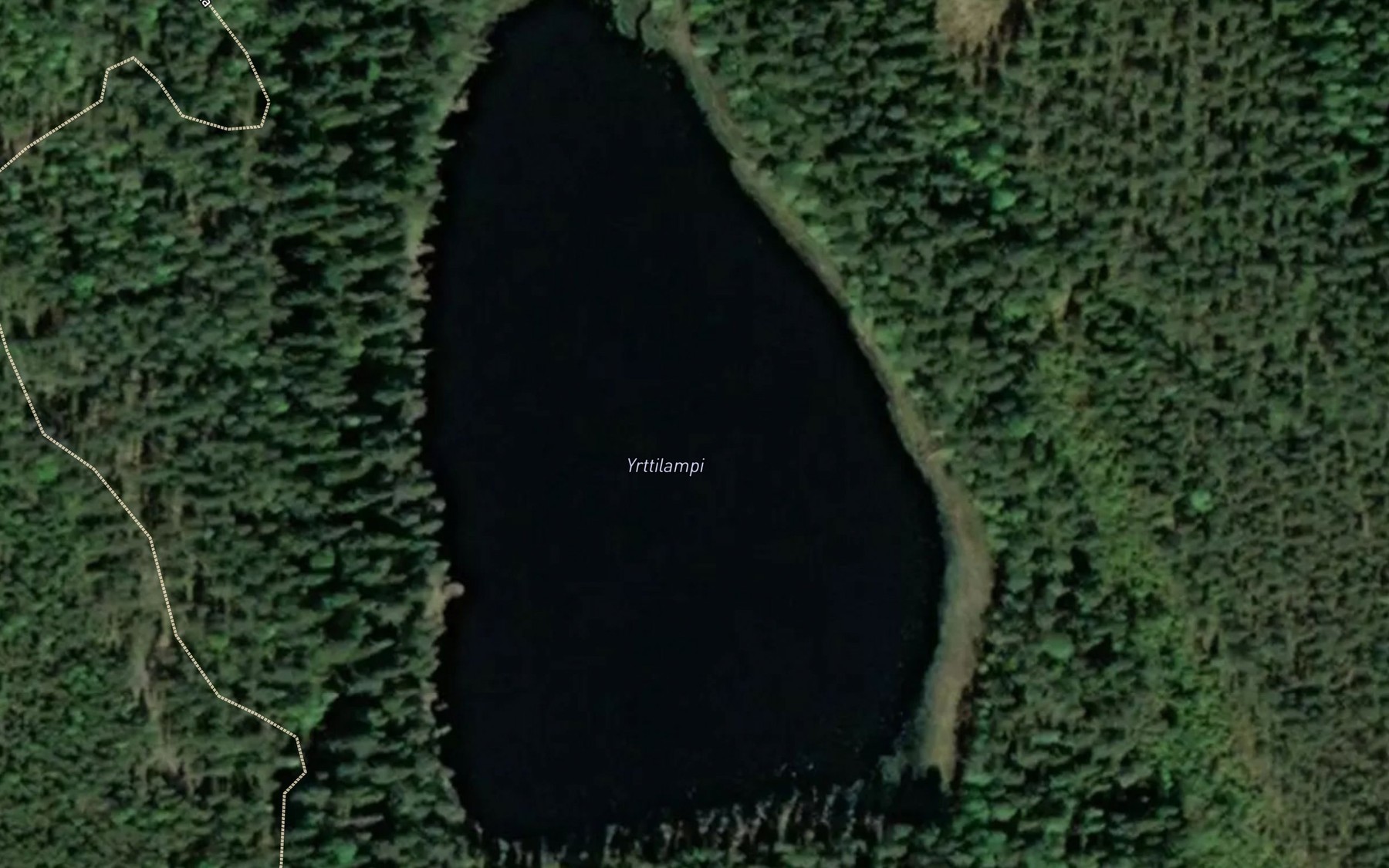 Satellite map of the Yrttilampi