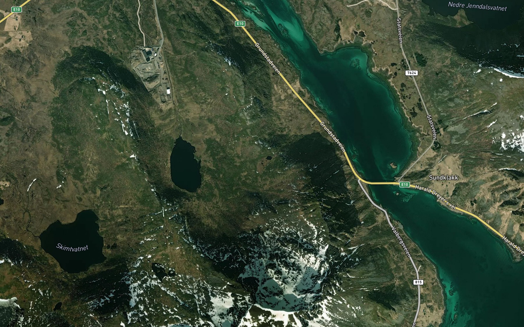 Satellite map of the Kilskartjonna