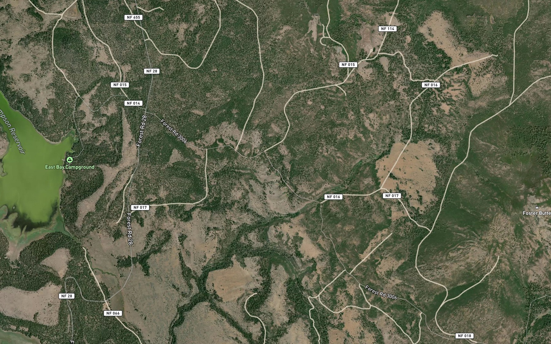 Satellite map of the Toolbox Spring