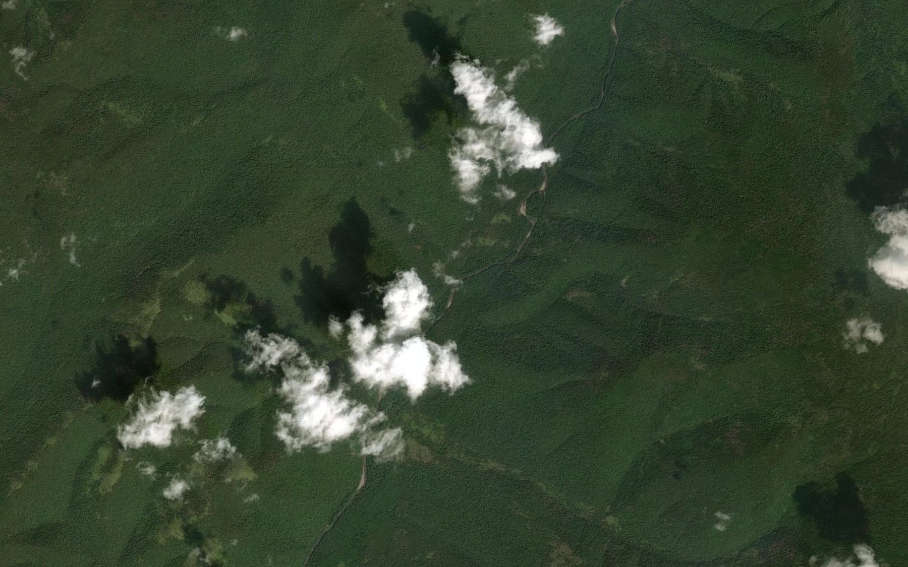 Satellite map of the Gadanga