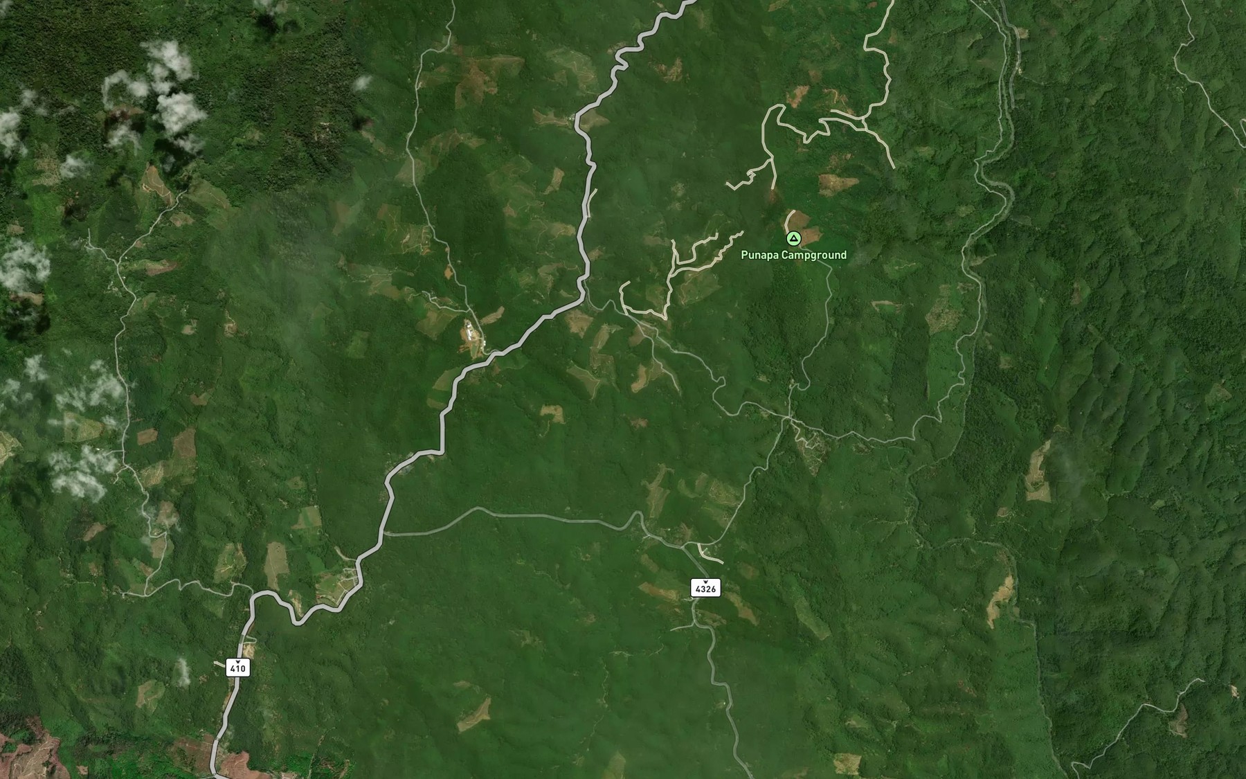 Satellite map of the Khlong Ko Mo Sip Paet