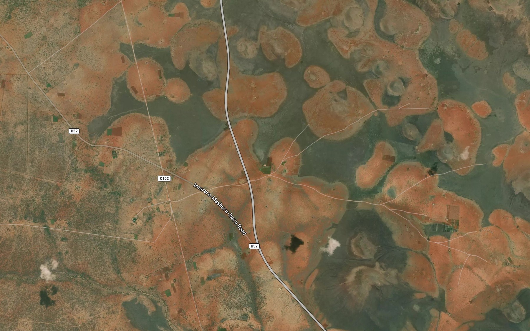 Satellite map of the Oturoto Onyokie Pond