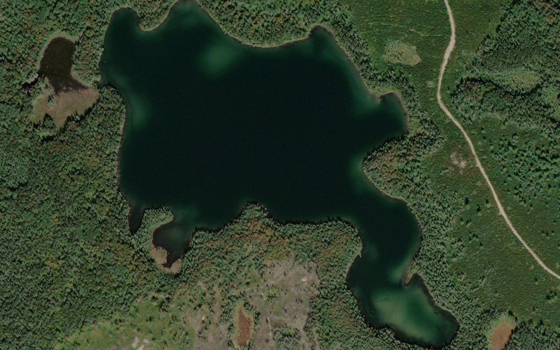 Satellite map of the Marylyn Lake
