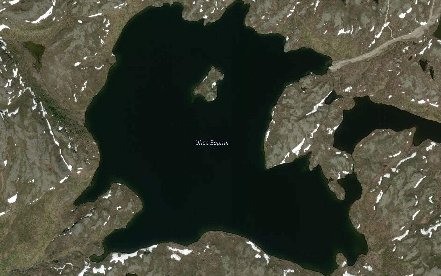 Satellite map of the Uhca Sopmir