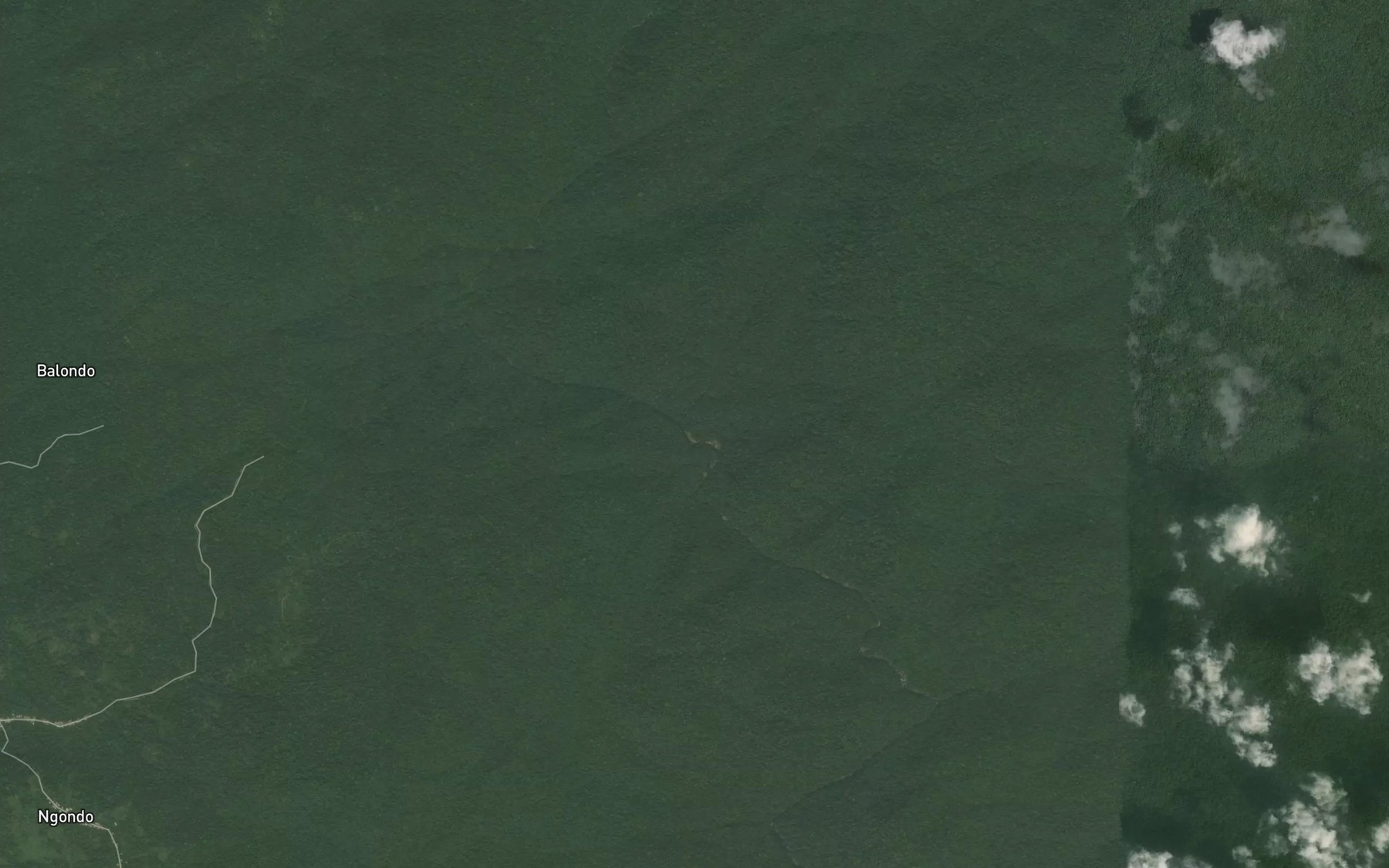 Satellite map of the Indo