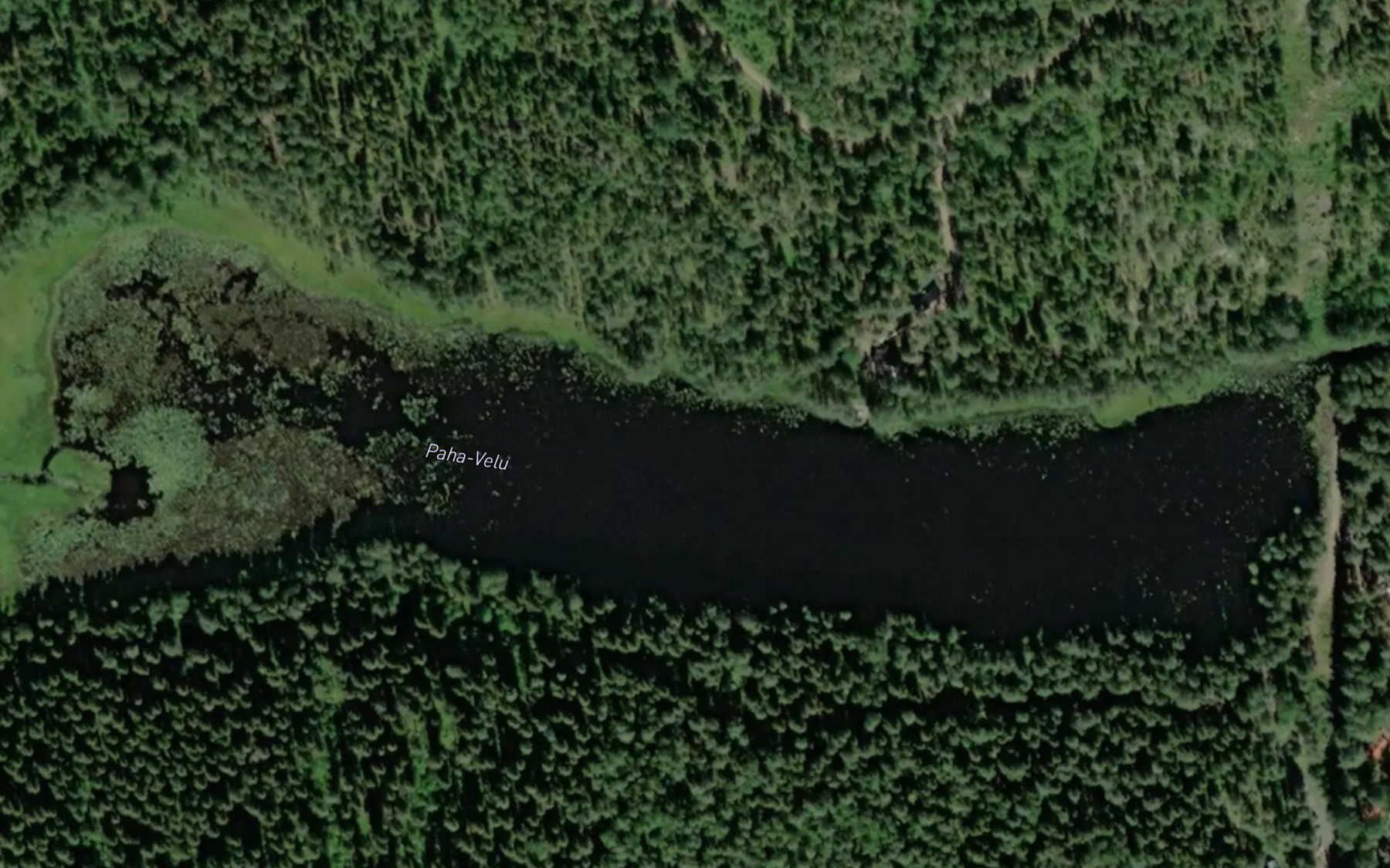 Satellite map of the Paha-Velu