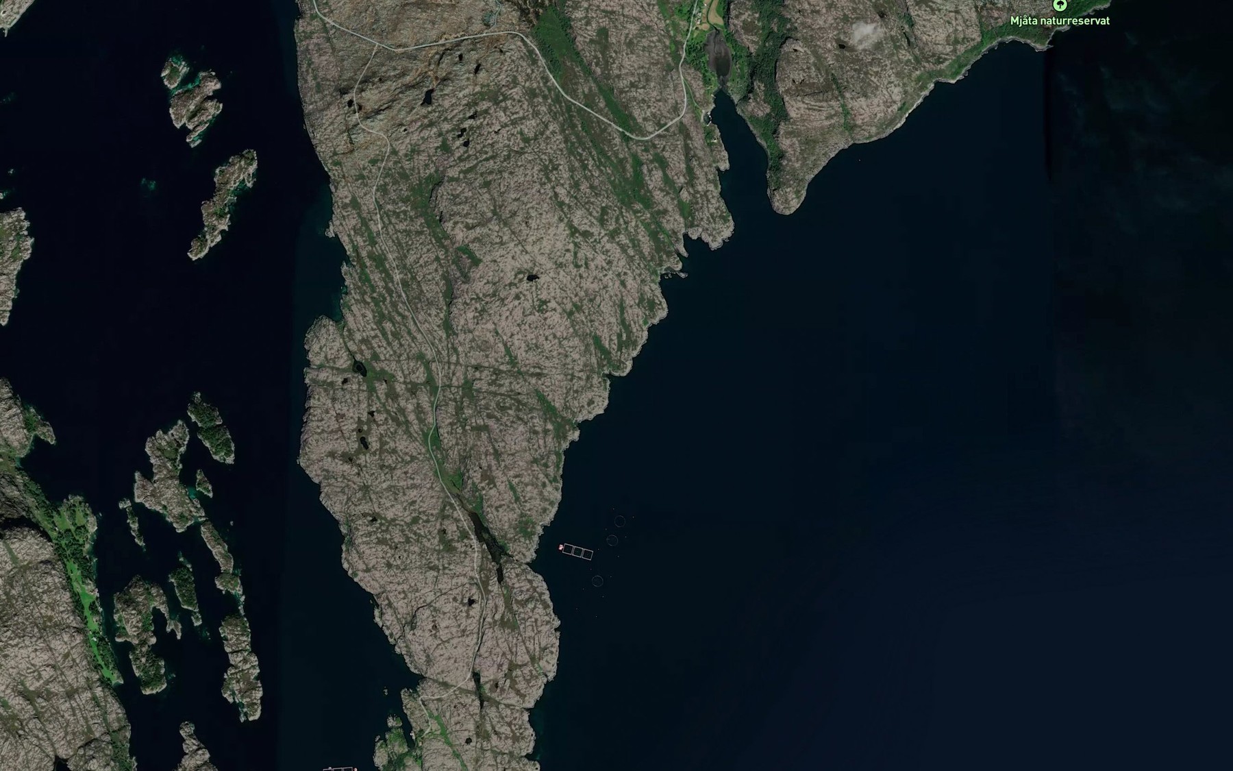 Satellite map of the Kyravika
