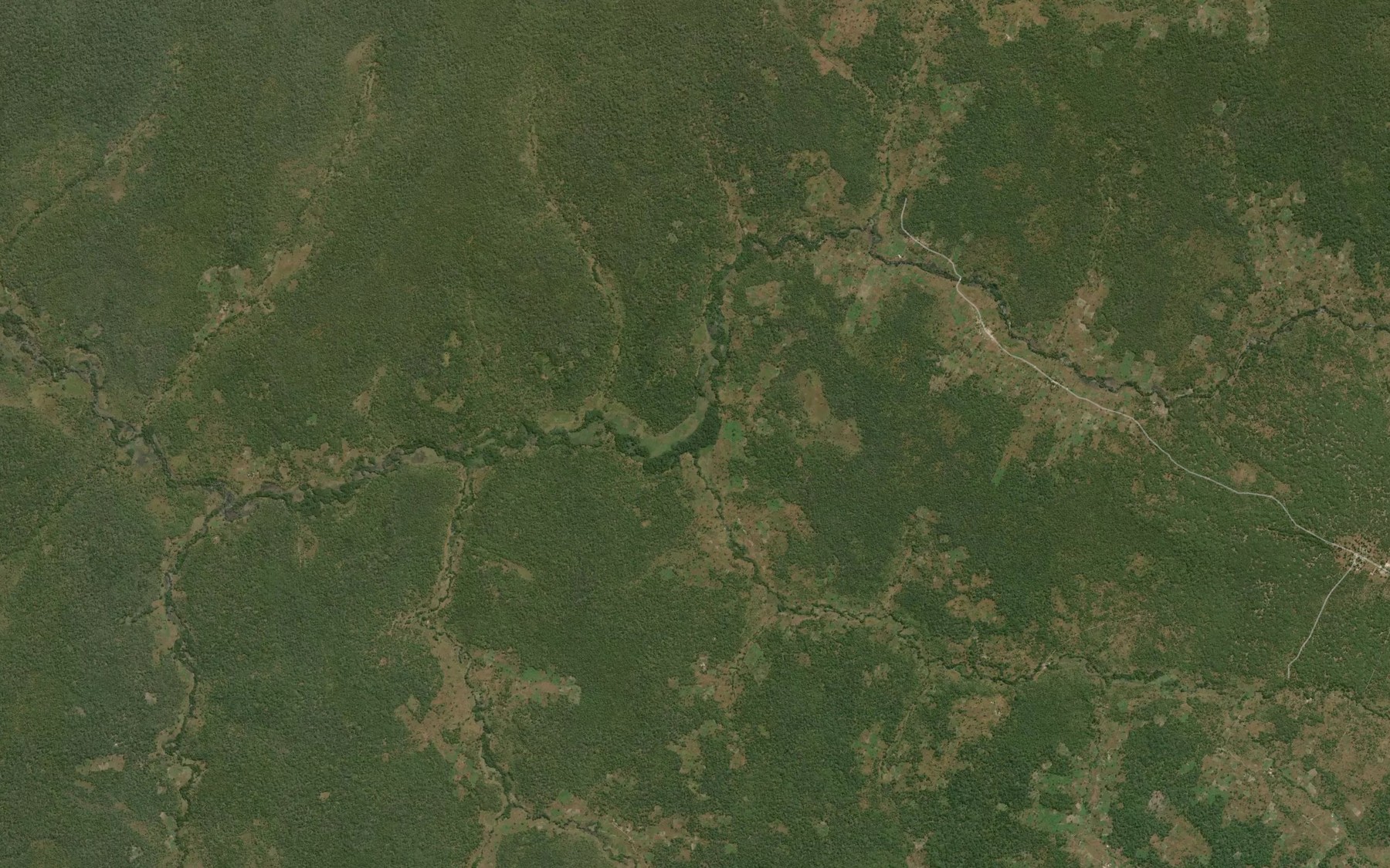 Satellite map of the Kamawe