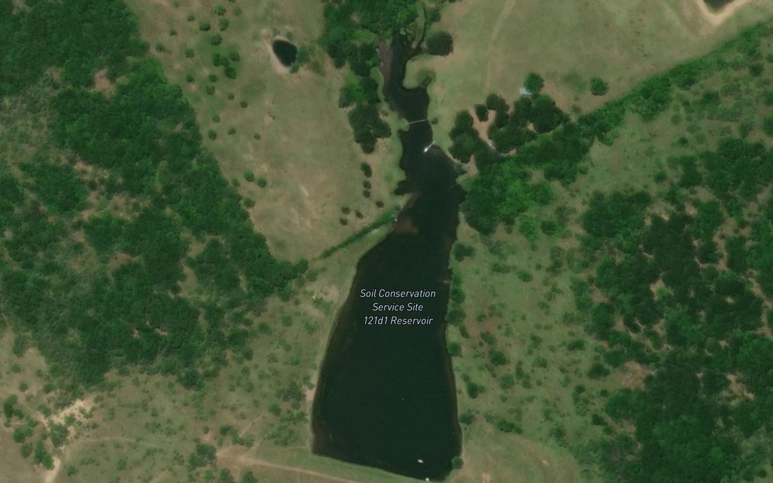 Soil Conservation Service Site 121d1 Reservoir