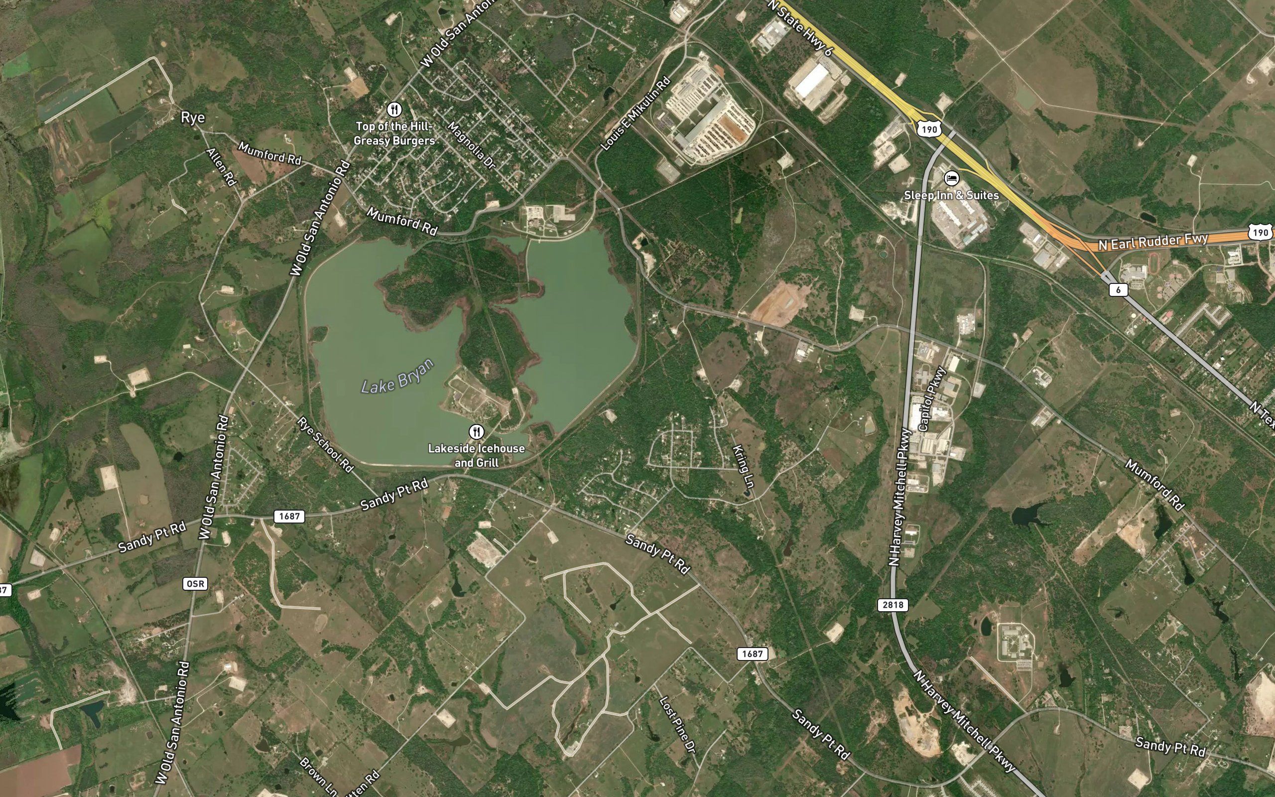 Bryan Utilities Lake
