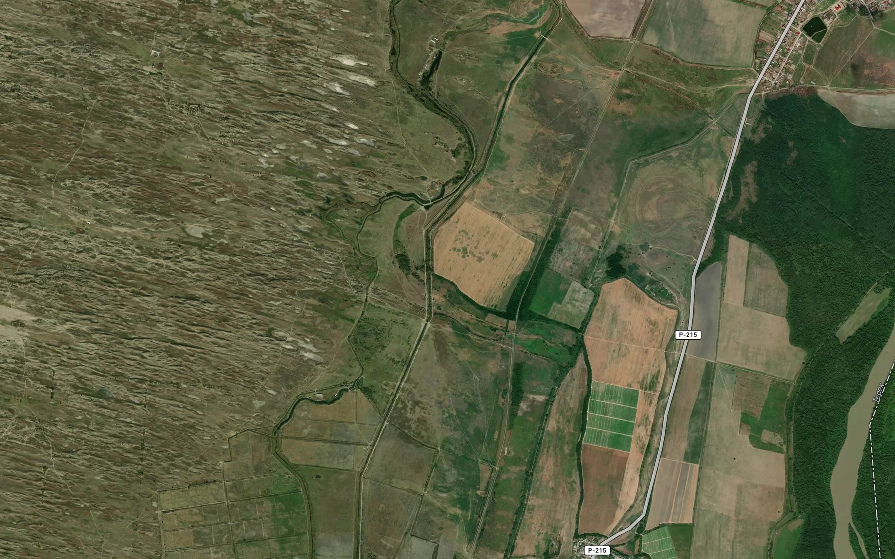Satellite map of the Ogorodnyy Kanal