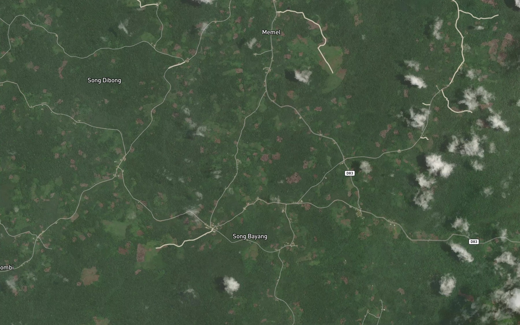 Satellite map of the Pom Lep