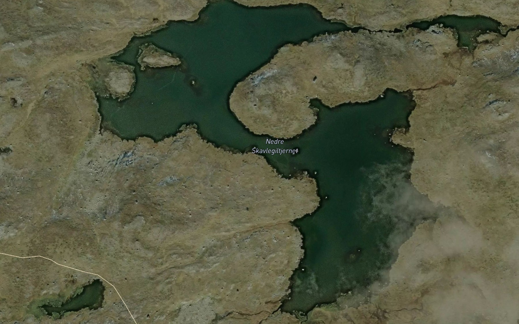 Satellite map of the Skavlegiltjernet
