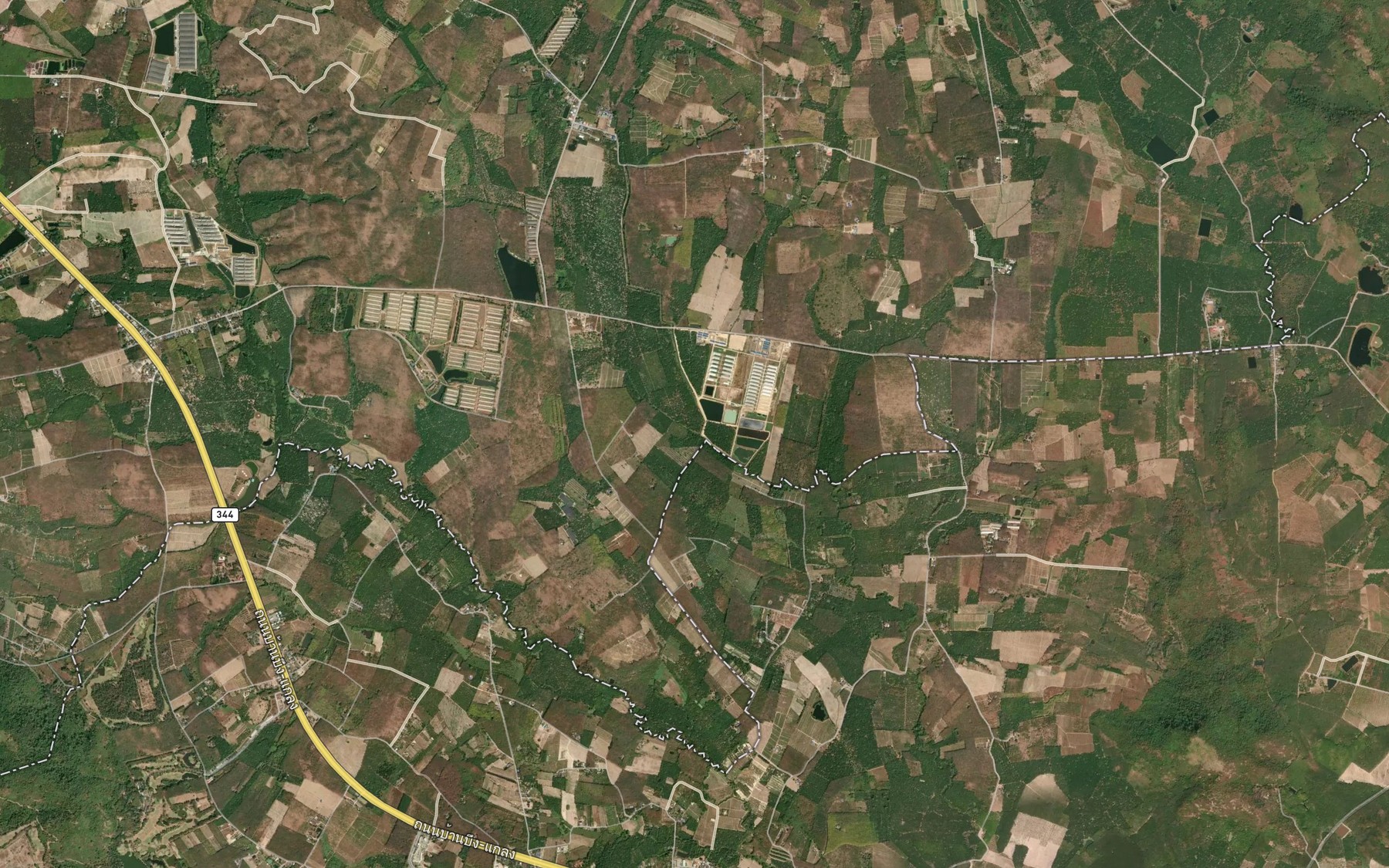 Satellite map of the Huai Chak Na