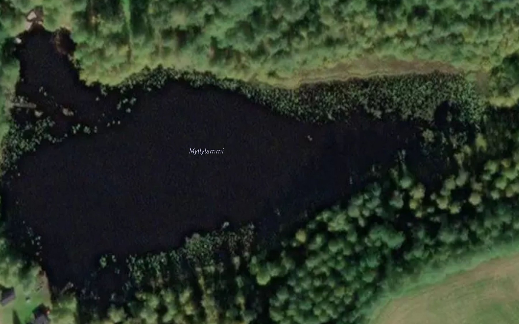 Satellite map of the Myllylammi