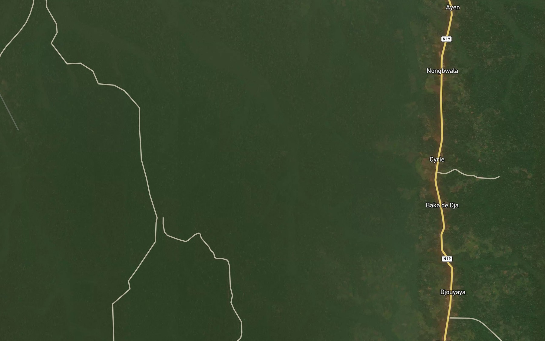 Satellite map of the Epom