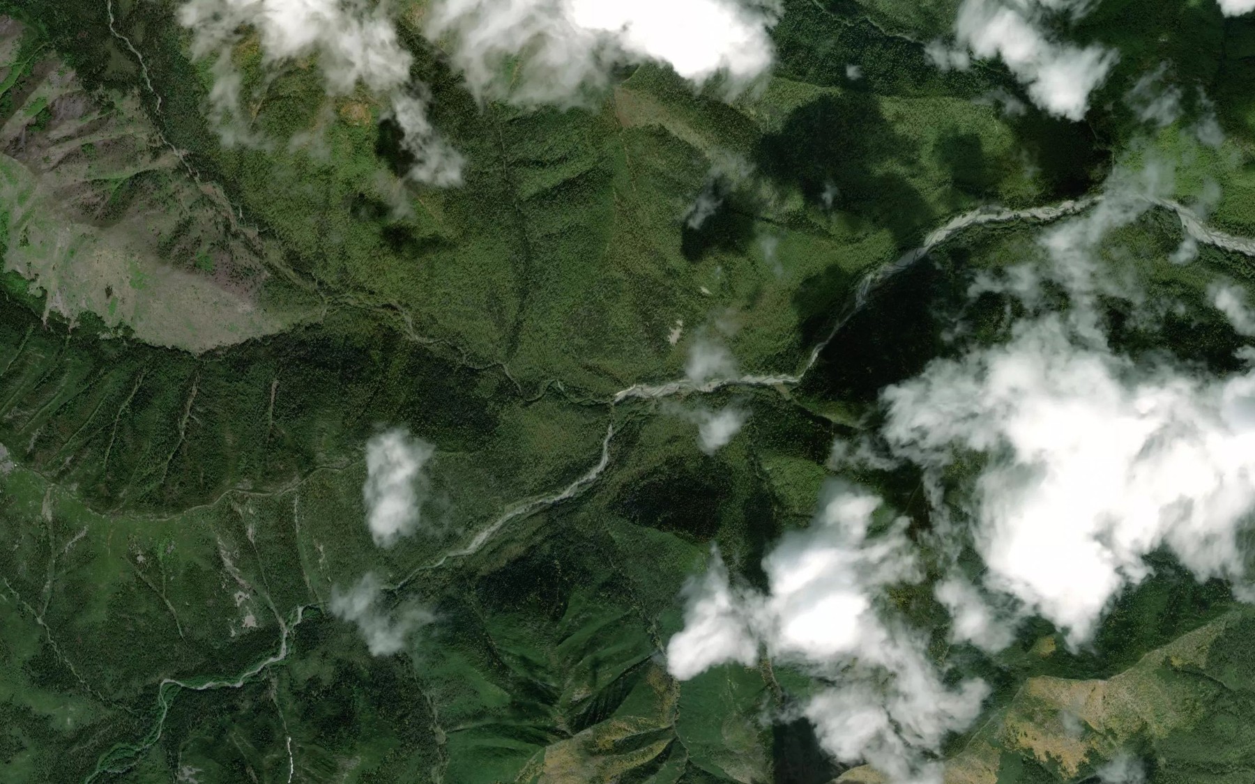 Satellite map of the Morennyy