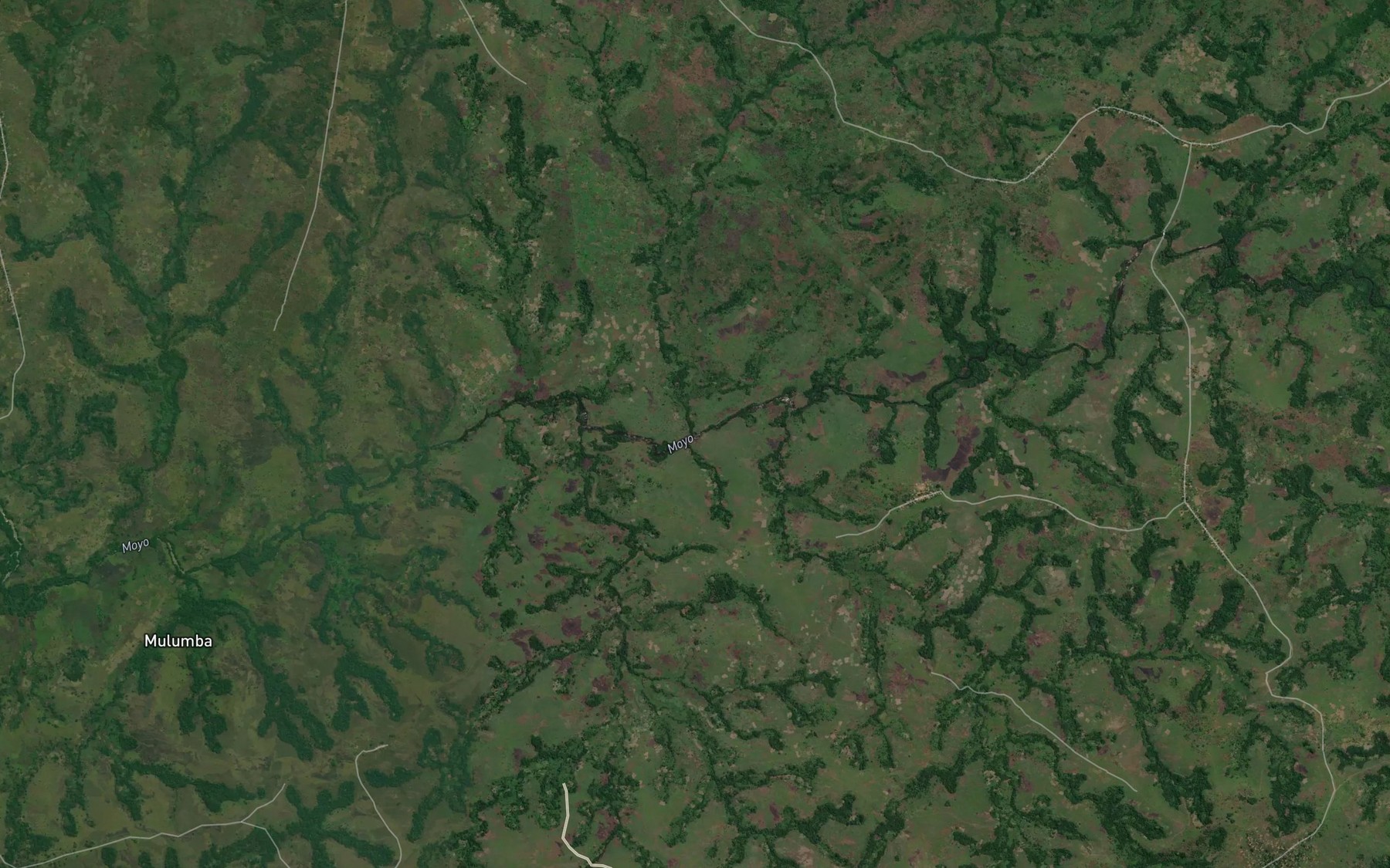 Satellite map of the Kansele