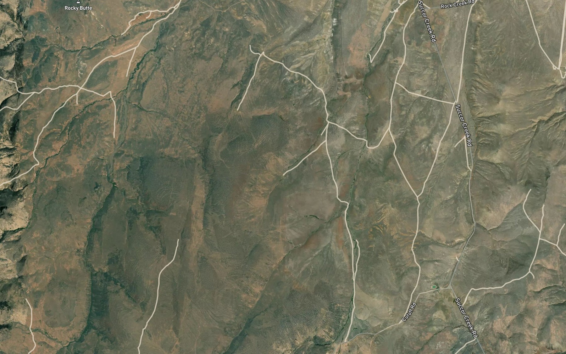Satellite map of the Kenny Spring