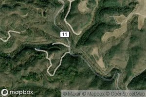 Satellite map of the Upper Georges Branch