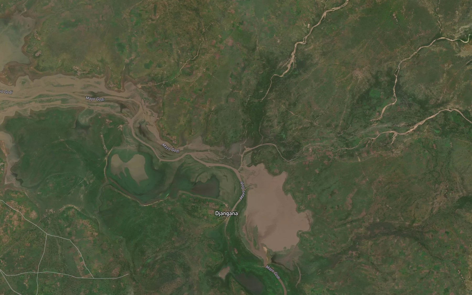 Satellite map of the Mayo Bancadie