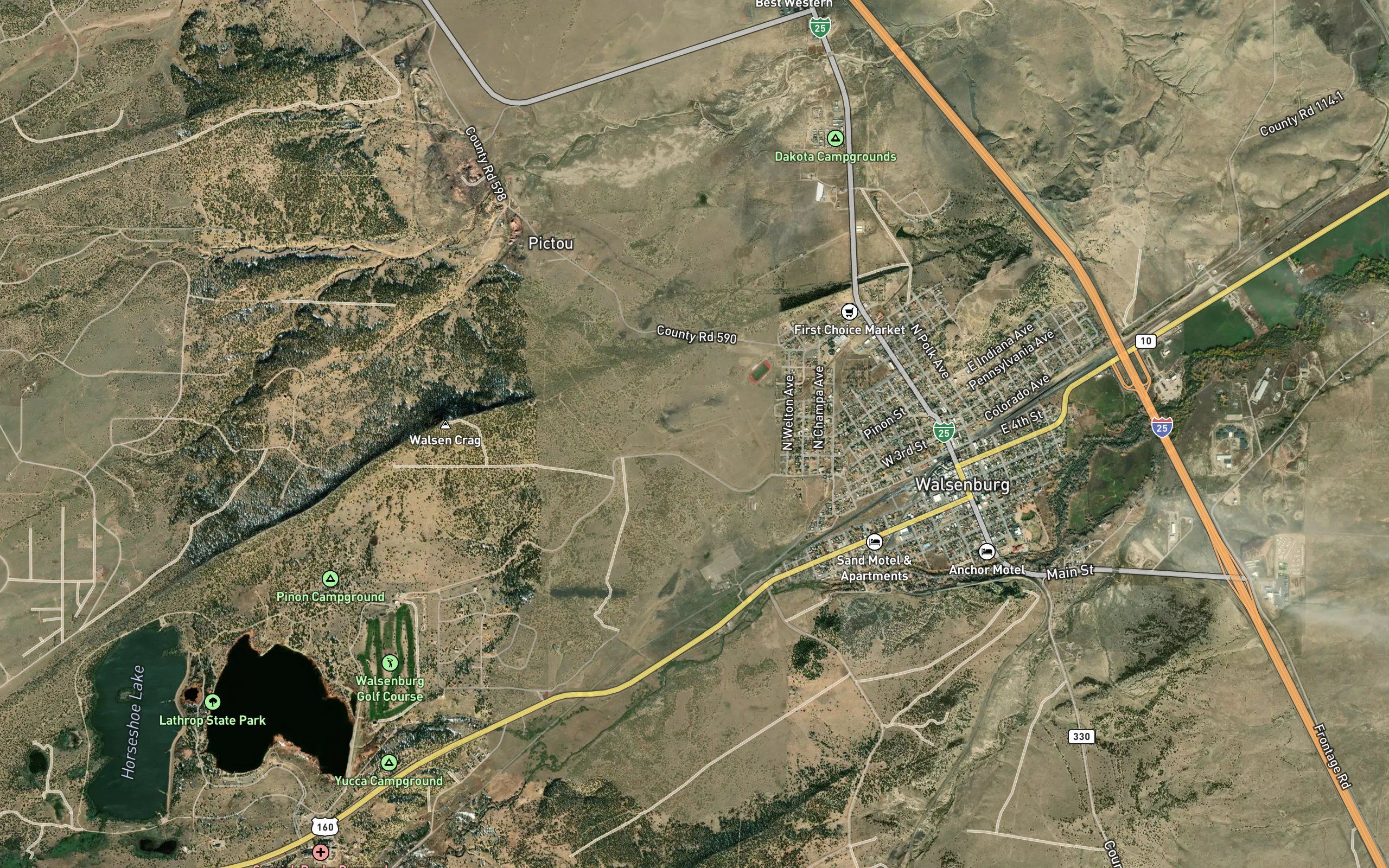 North Walsenburg Flood Control Reservoir