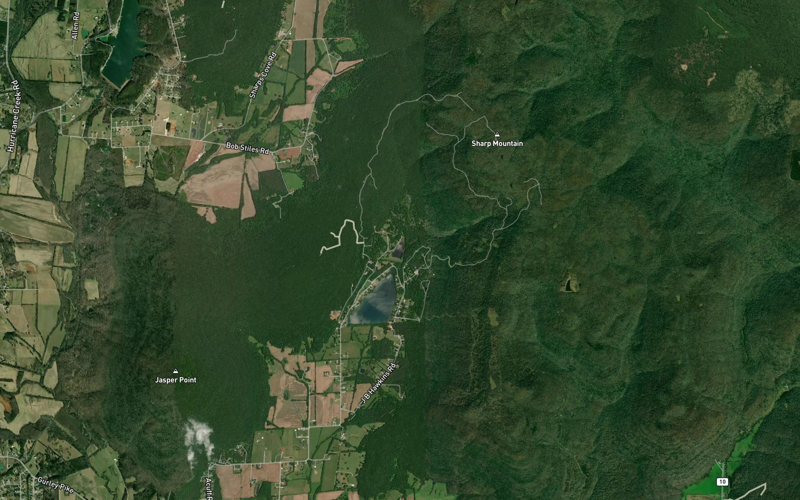 Hurricane Creek Watershed Lake