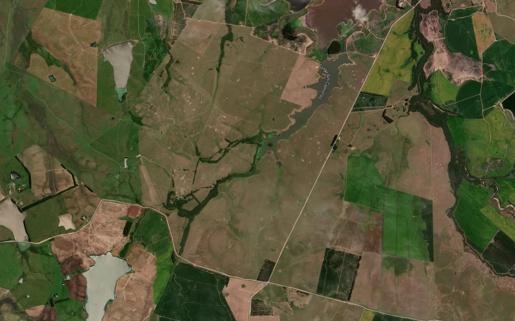 Satellite map of the Sanga da Cervejaria