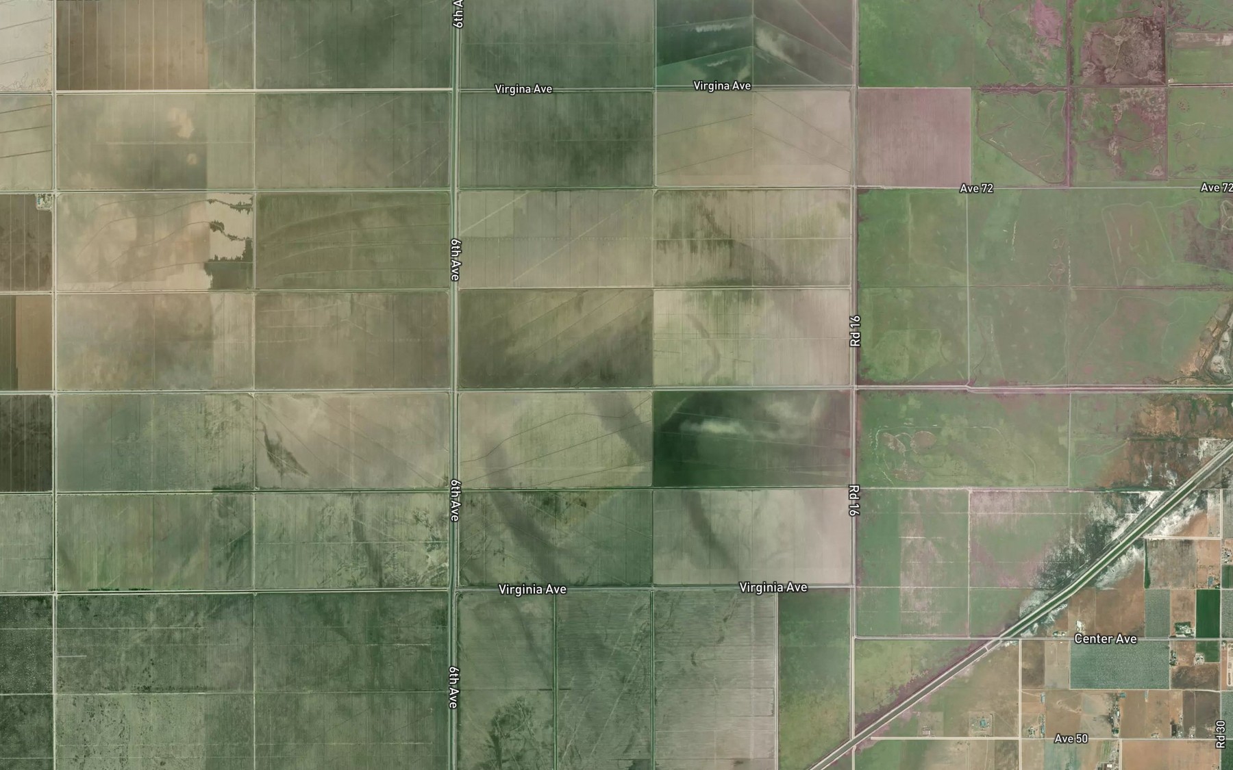 Satellite map of the Lateral B