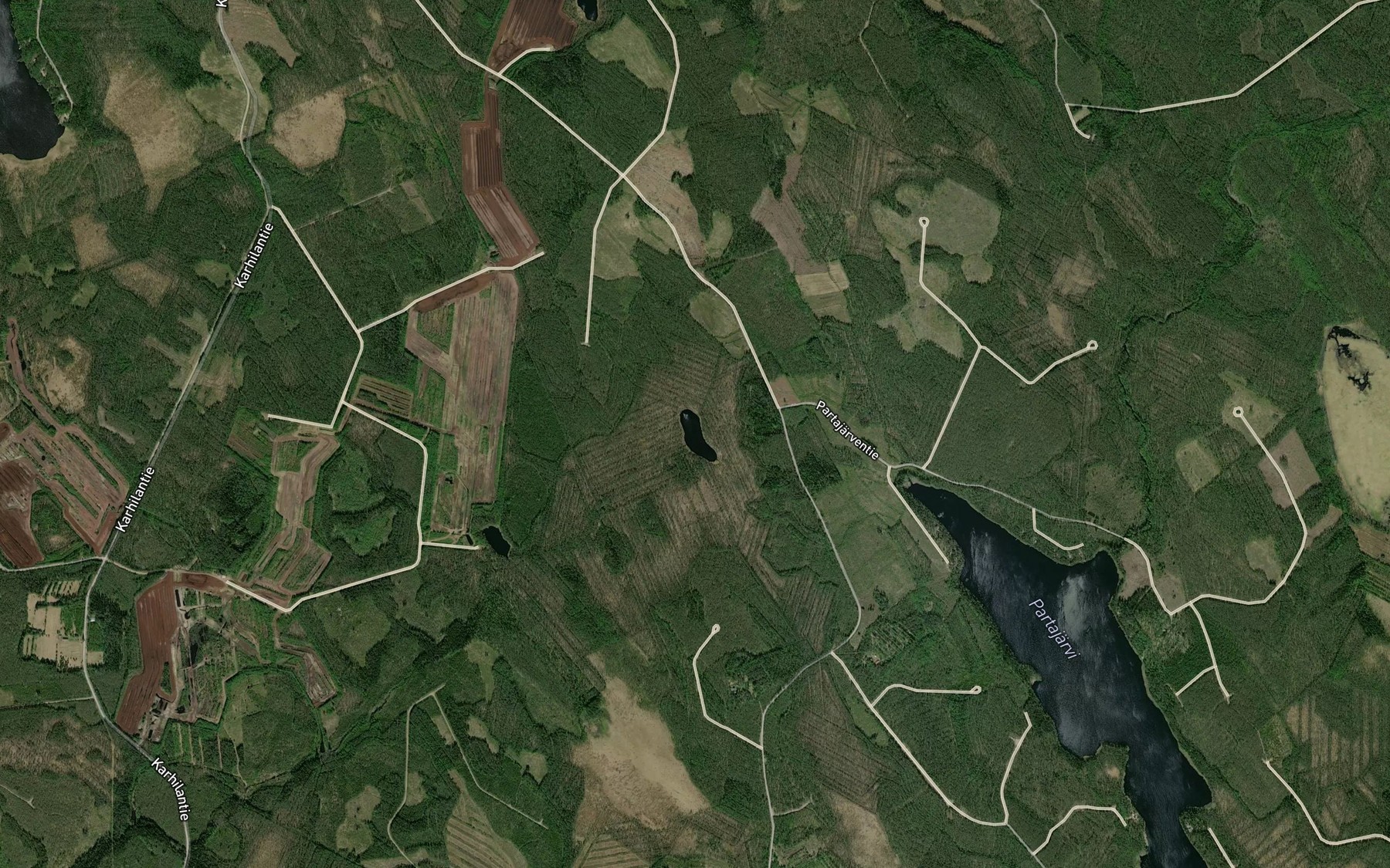 Satellite map of the Italampi