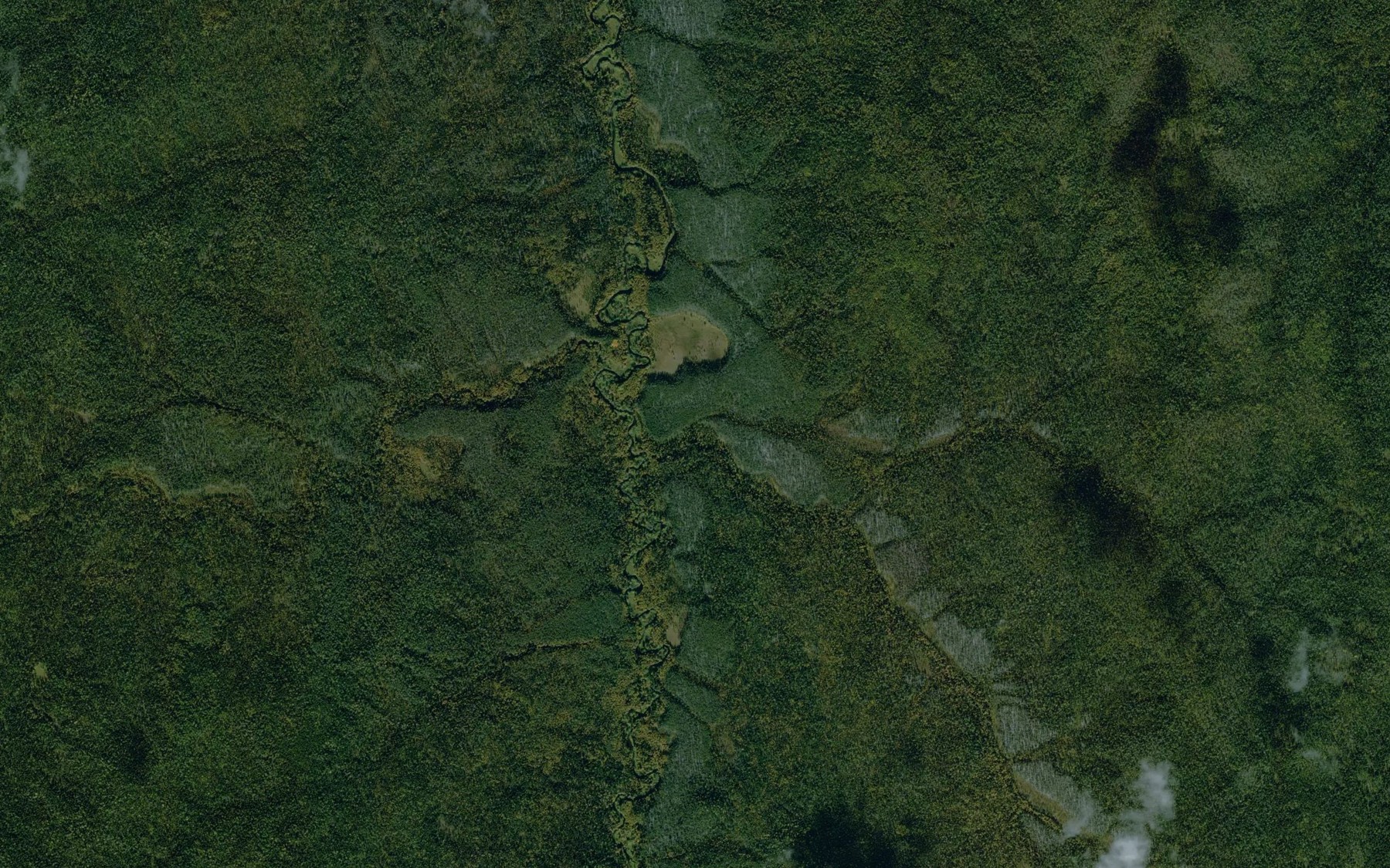 Satellite map of the Vozhael'