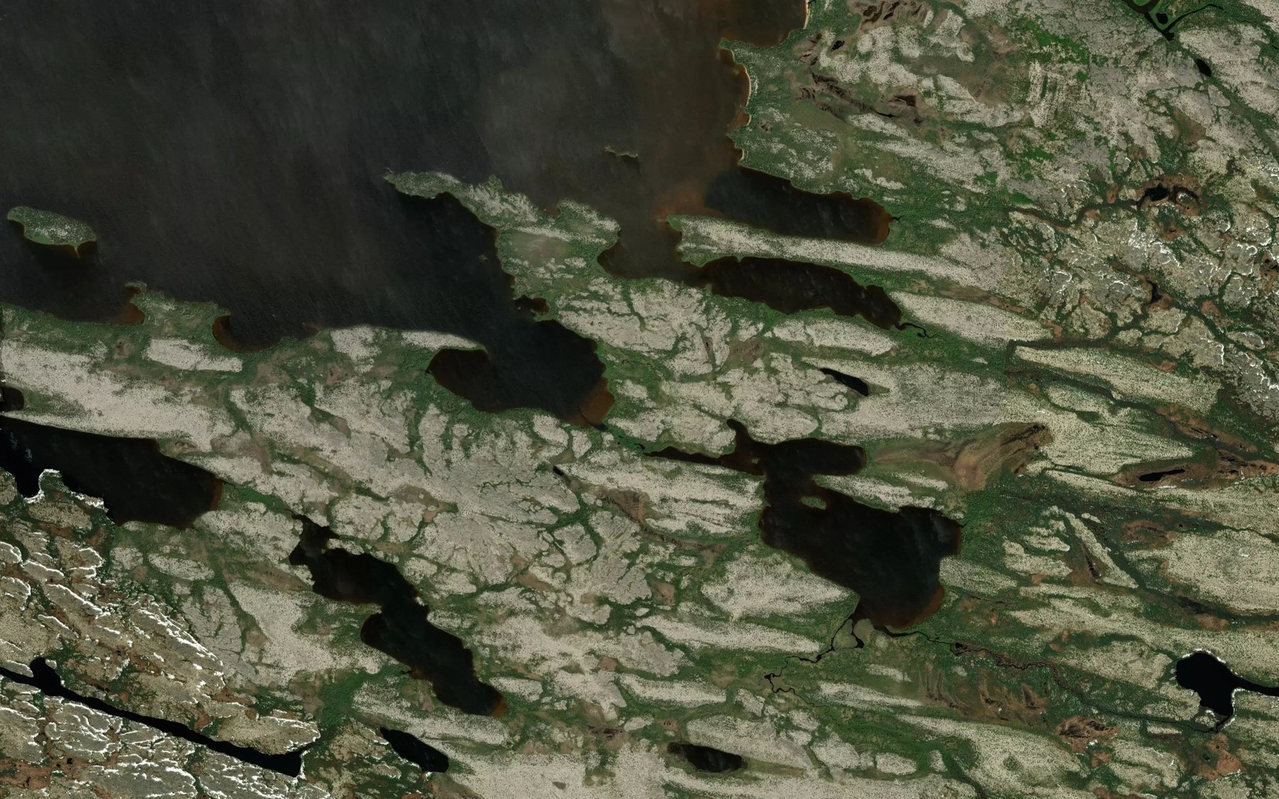 Satellite map of the Ruisseau Chikauchiwachipich