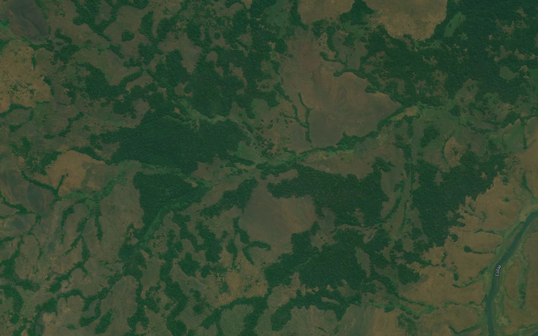 Satellite map of the Tumpa