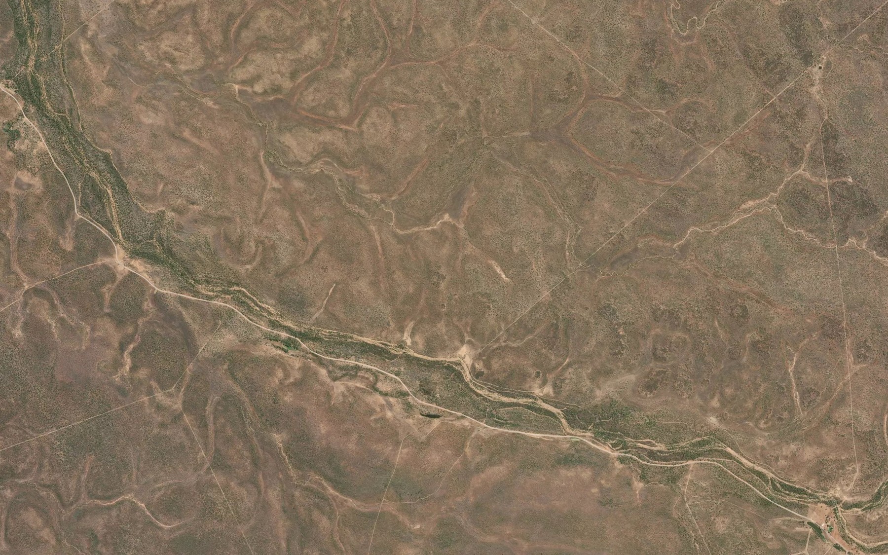 Satellite map of the Stumpy Lagoon