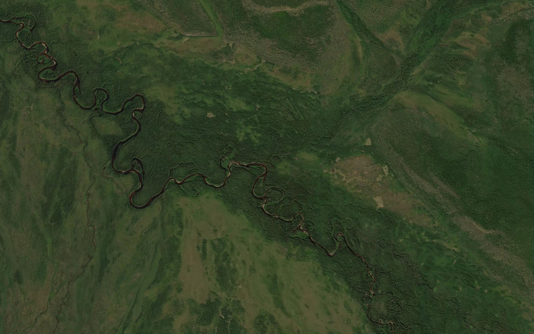 Satellite map of the Ennikan