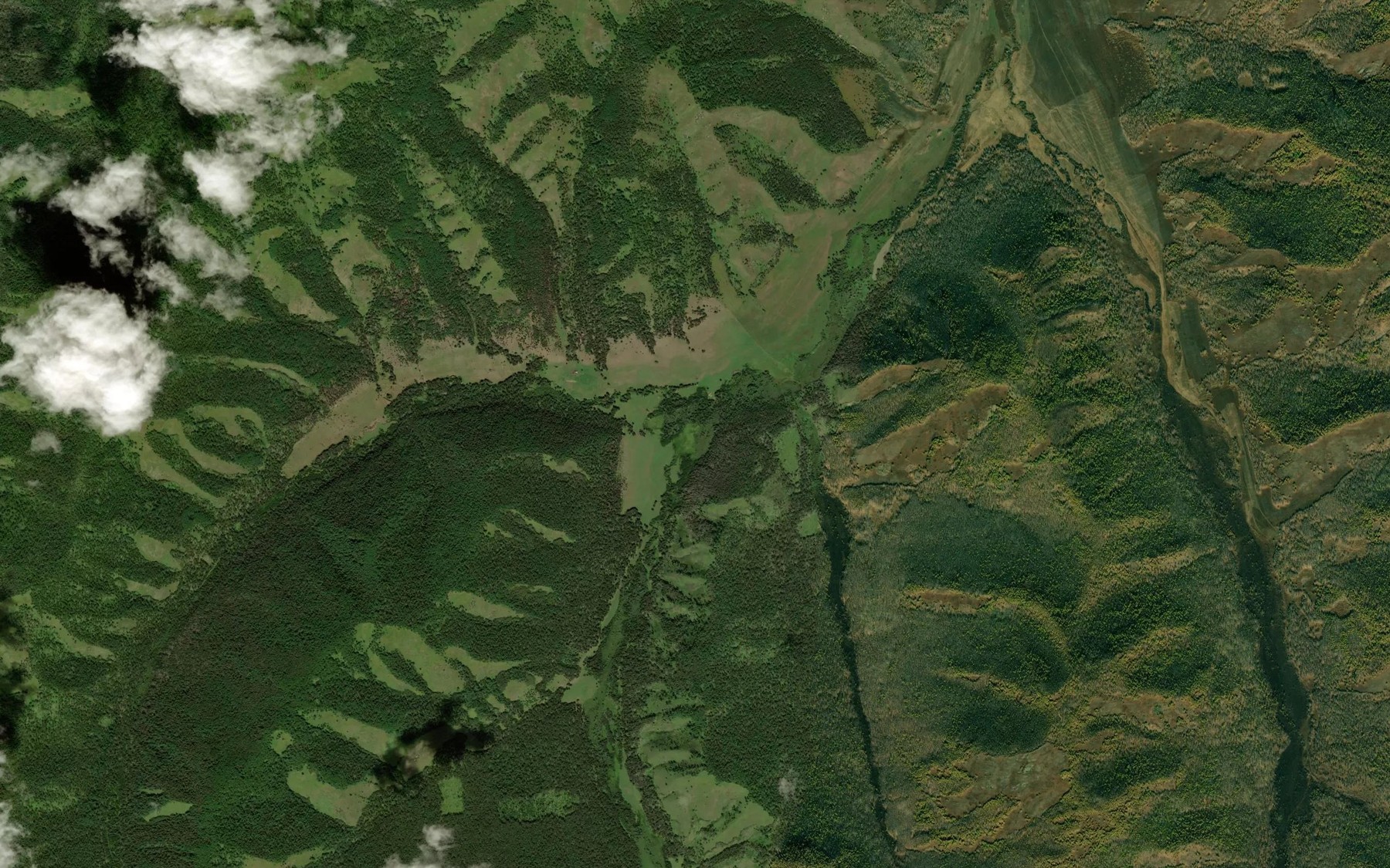 Satellite map of the Galsanova