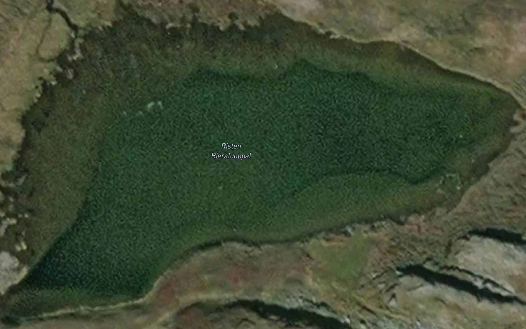 Satellite map of the Ristenbieraluoppal