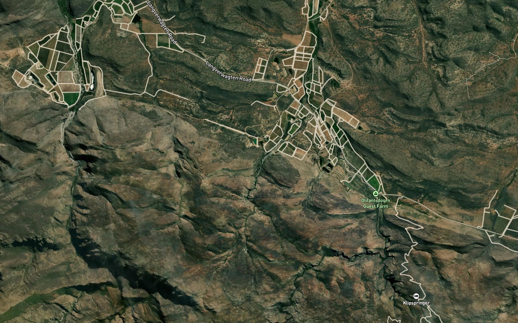 Satellite map of the Buffelskloof